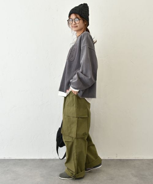 IN THE MARKET｜ピグメントロゴカットソー [[40452]][C]