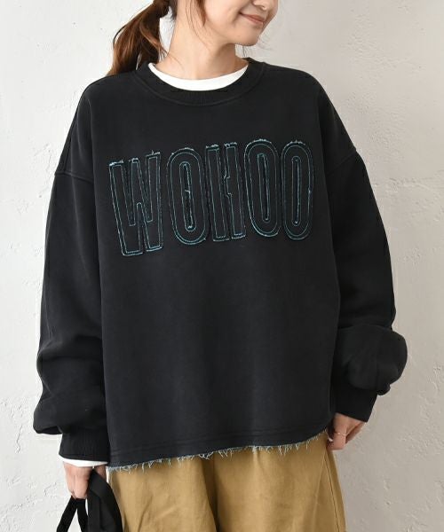 IN THE MARKET｜ピグメントロゴカットソー [[40452]][C]