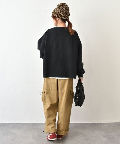 IN THE MARKET｜ピグメントロゴカットソー [[40452]][C]