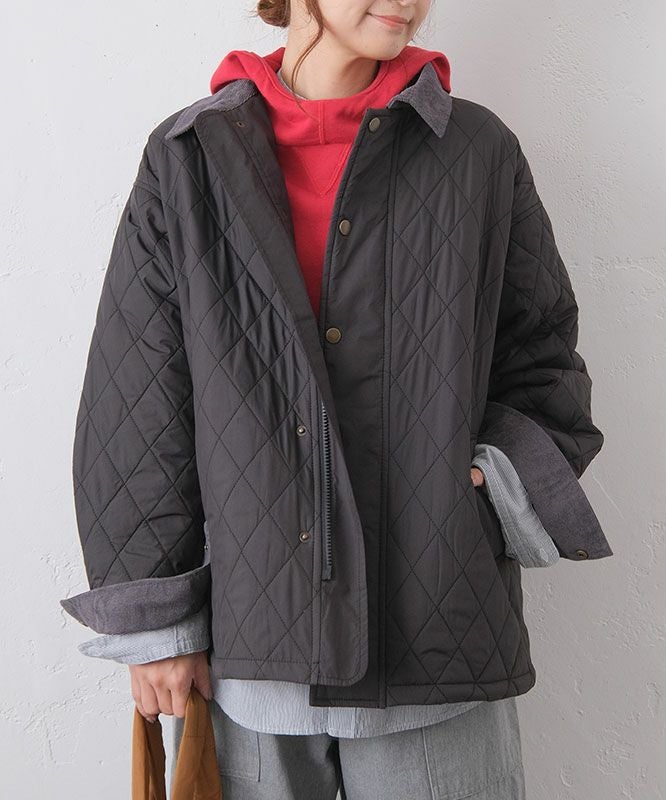 Our.｜襟切替えキルティングアウター [[MT-0471]][C]