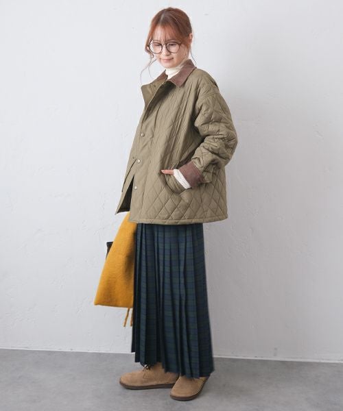 Our.｜襟切替えキルティングアウター [[MT-0471]][C]