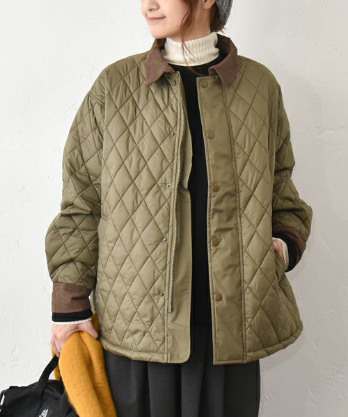 Our.｜襟切替えキルティングアウター [[MT-0471]][C]
