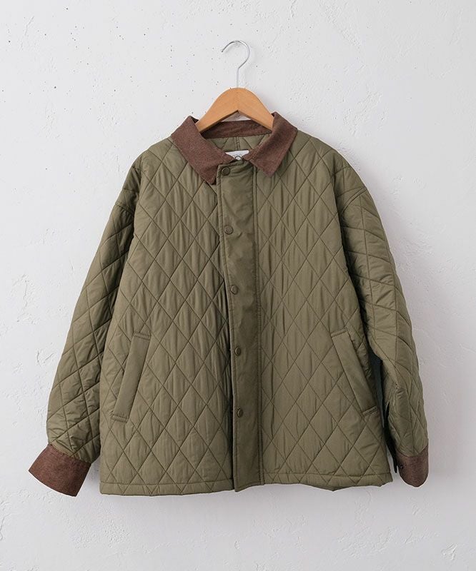  Our.｜襟切替えキルティングアウター [[MT-0471]][C]