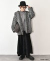 HUMS｜ダブルテーラードショートコート [[MT-0497]][C]