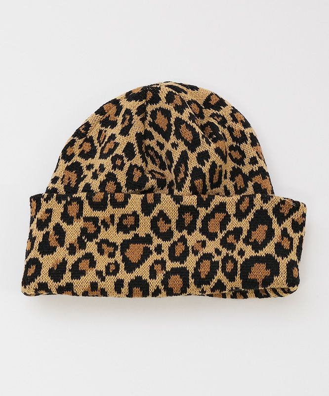 IN THE MARKET｜レオパードニット帽 [[Z251019]][C]