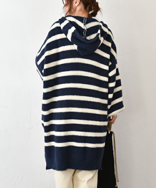 IN THE MARKET｜ボーダーニットチュニック [[C-2513]][C]