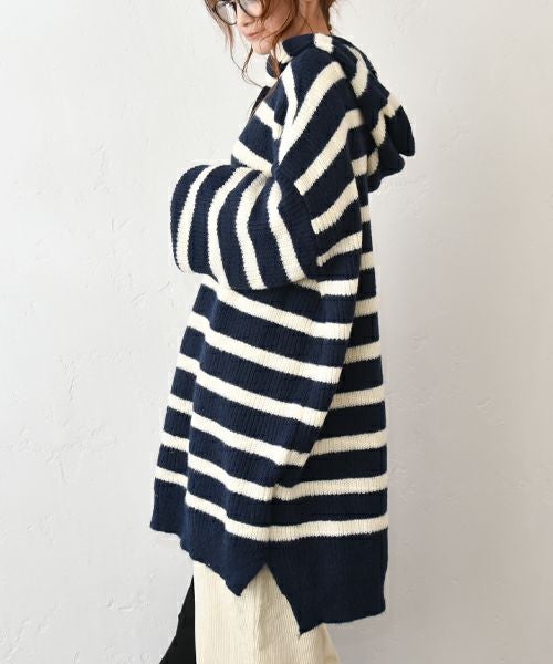 IN THE MARKET｜ボーダーニットチュニック [[C-2513]][C]