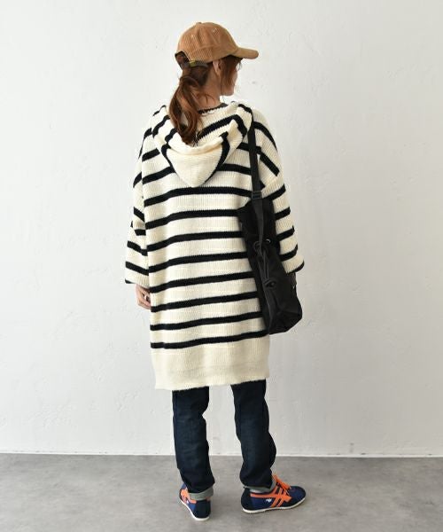 IN THE MARKET｜ボーダーニットチュニック [[C-2513]][C]