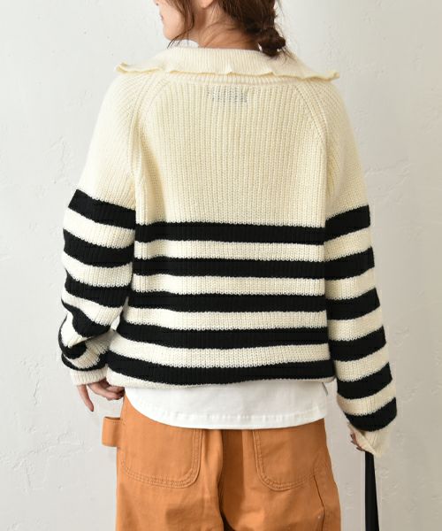 IN THE MARKET｜ハーフジップニット [[C-2515]][C]