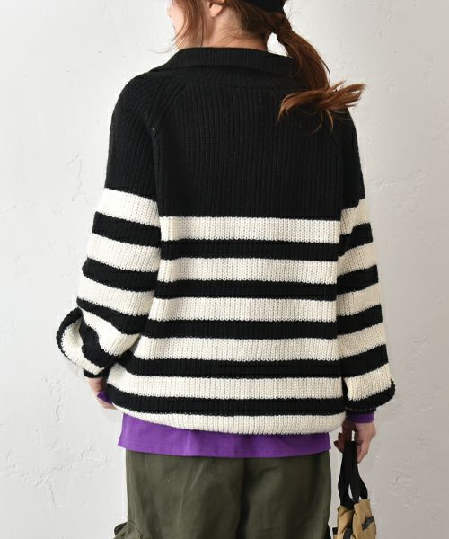 IN THE MARKET｜ハーフジップニット [[C-2515]][C]