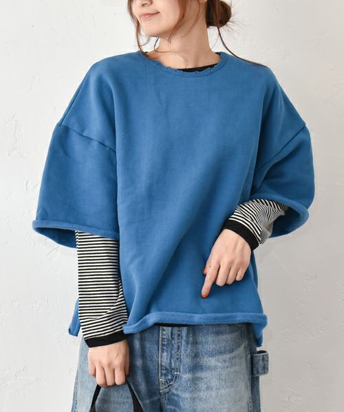 IN THE MARKET｜ダメージスウェット [[C-2523]][C]