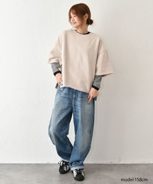 IN THE MARKET｜ダメージスウェット [[C-2523]][C]