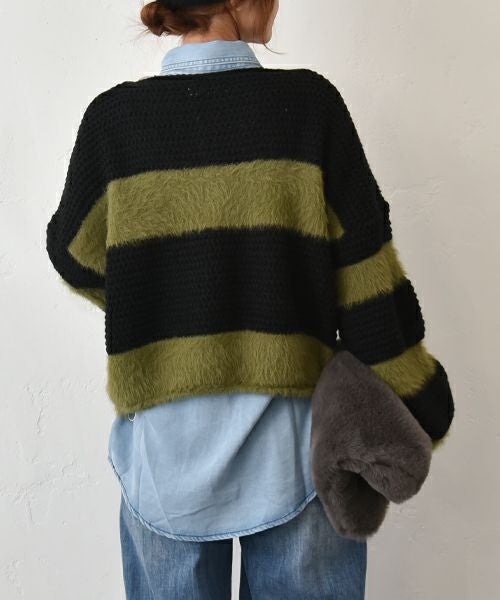 HUMS｜ボーダーニット [[C-5123]][C]