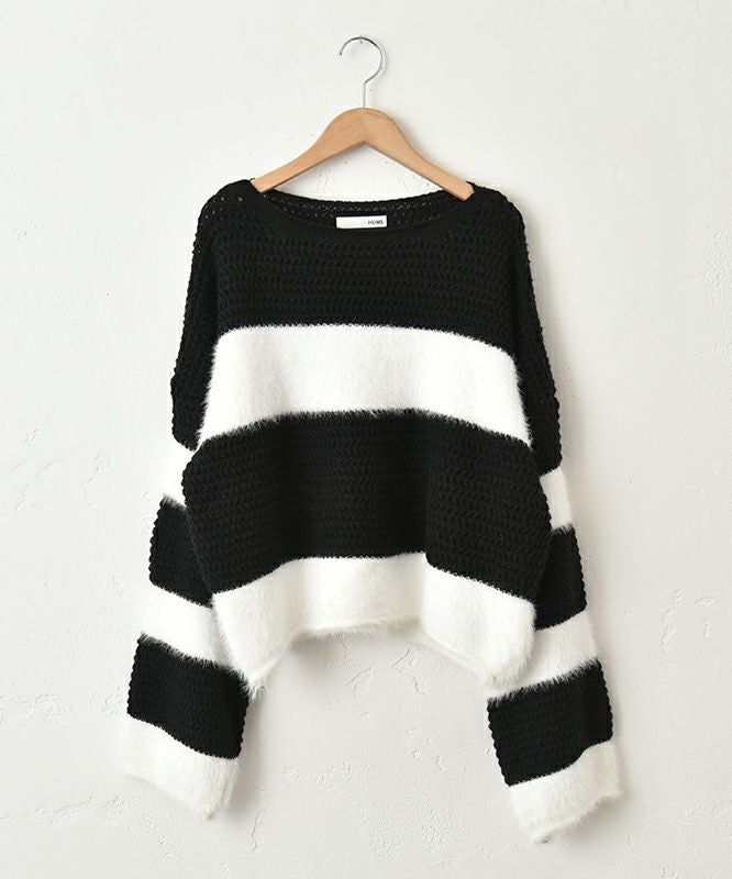 HUMS｜ボーダーニット [[C-5123]][C]