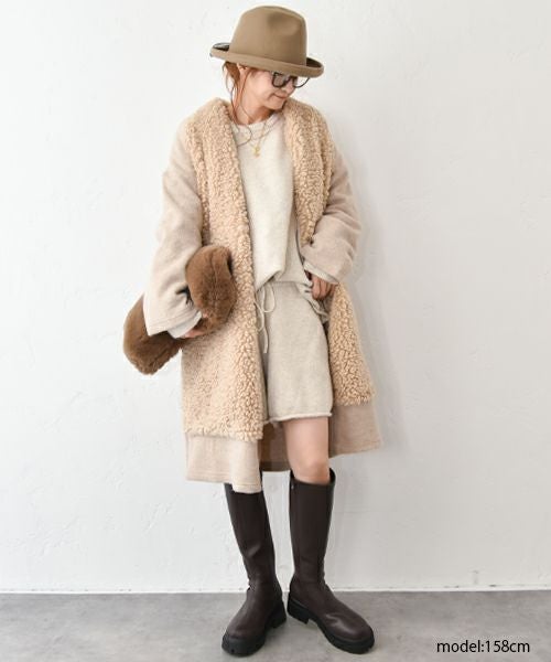 HUMS｜ニットショートパンツセットアップ [[C-5124]][C]