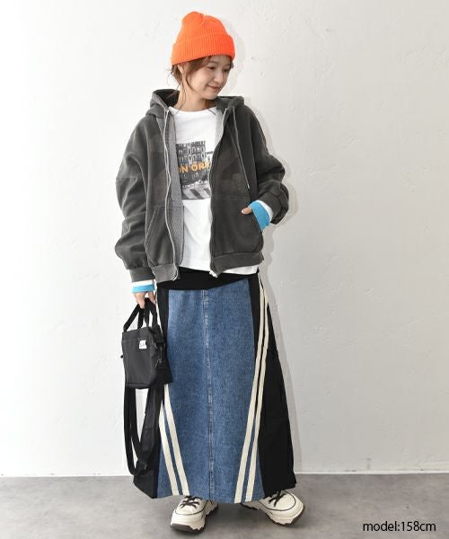 IN THE MARKET｜ジップアップパーカー [[C-2525]][C]