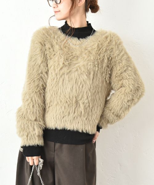 HUMS｜シャギーニット [[MT-0489]][C]