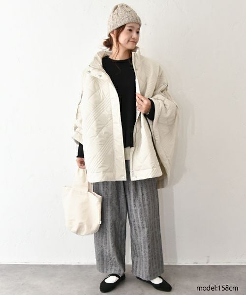 hagumu｜配色ポケット付きワイドニット [[ha-PO-46]][C]