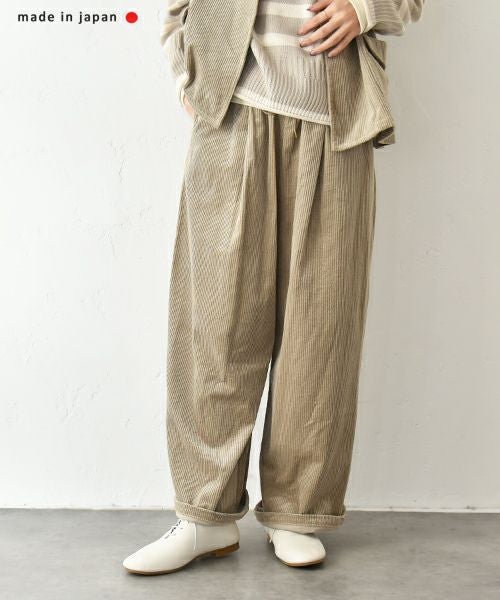 No18｜コーデュロイイージーパンツ [[H25021]][C] | ma28 ONLINE STORE