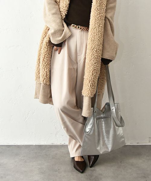 HUMS｜裏微起毛コクーンパンツ [[SAT-0037]][C]