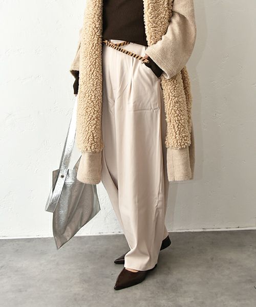 HUMS｜裏微起毛コクーンパンツ [[SAT-0037]][C]