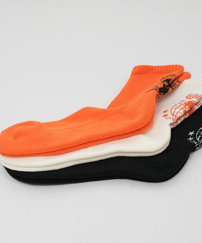  UNIVERSAL　OVERALL｜アースロゴ レディース3Pソックス [[LU-630]][C]