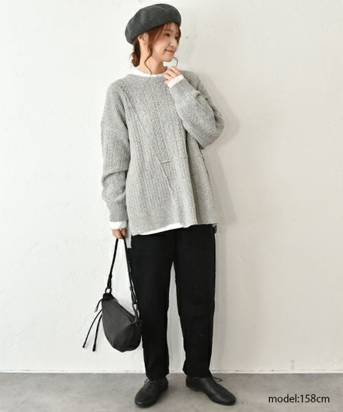 hagumu｜コーデュロイテーパードパンツ [[72267081]][C]