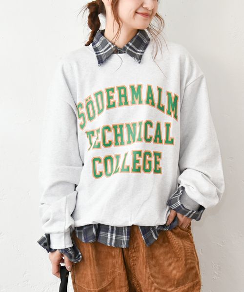 IN THE MARKET｜ロゴスウェット [[C-2521]][C]