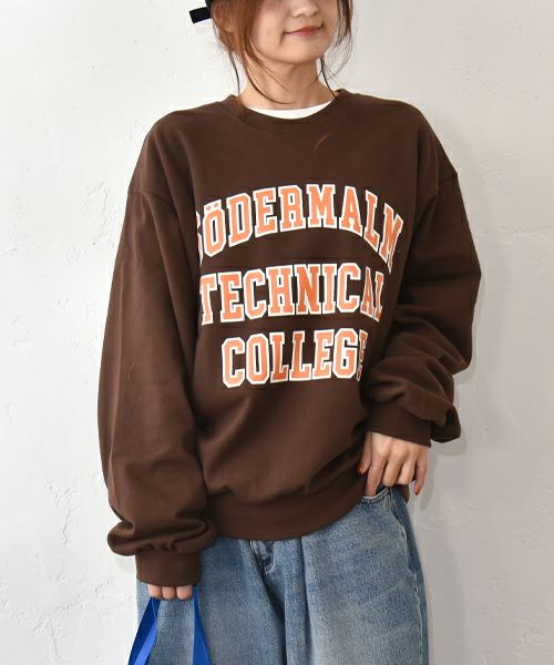  IN THE MARKET｜ロゴスウェット [[C-2521]][C]