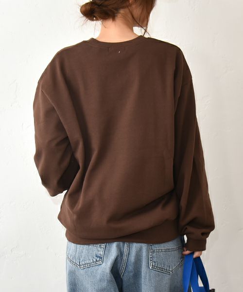  IN THE MARKET｜ロゴスウェット [[C-2521]][C]