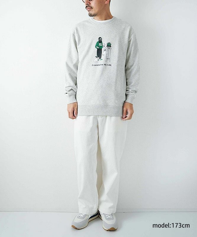 FUN｜Ojisan スウェット(サボテン) [[F-25070563]][D]