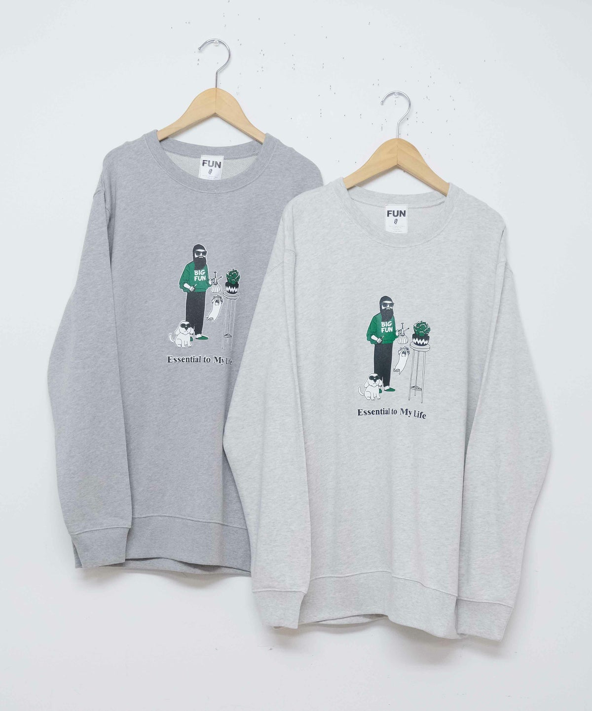 FUN｜Ojisan スウェット(サボテン) [[F-25070563]][D]