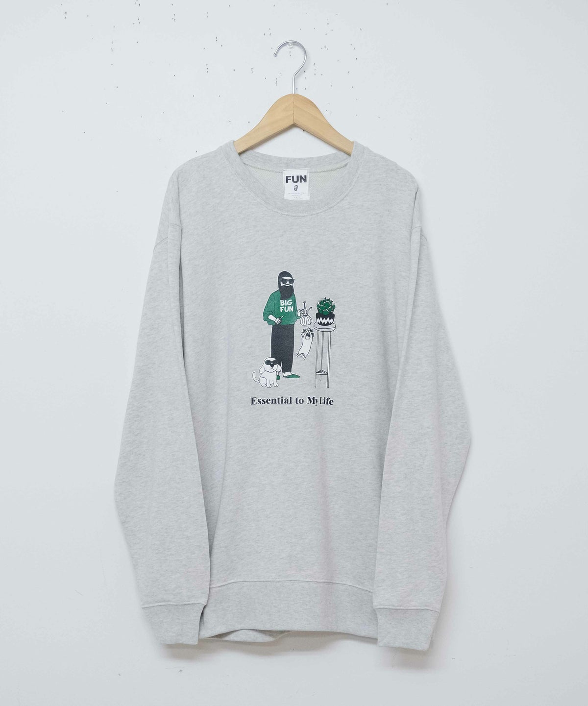 FUN｜Ojisan スウェット(サボテン) [[F-25070563]][D]