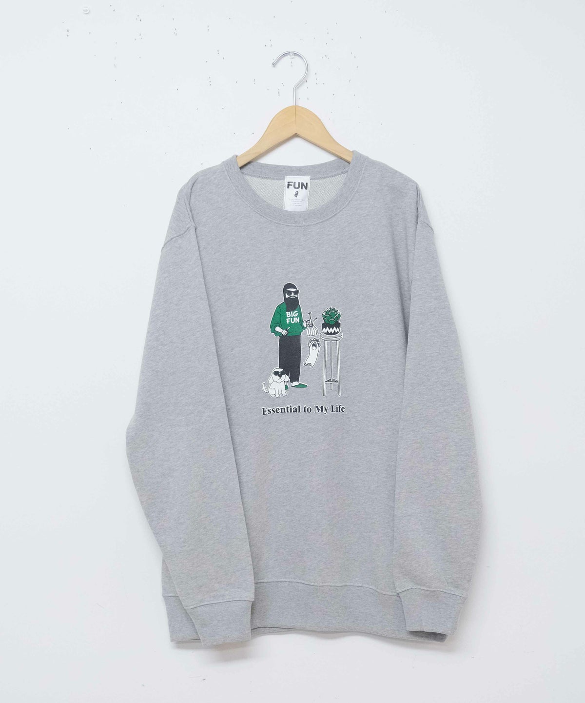 FUN｜Ojisan スウェット(サボテン) [[F-25070563]][D]