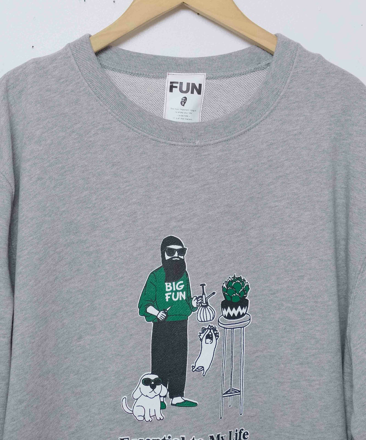 FUN｜Ojisan スウェット(サボテン) [[F-25070563]][D]