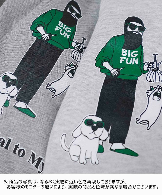 FUN｜Ojisan スウェット(サボテン) [[F-25070563]][D]