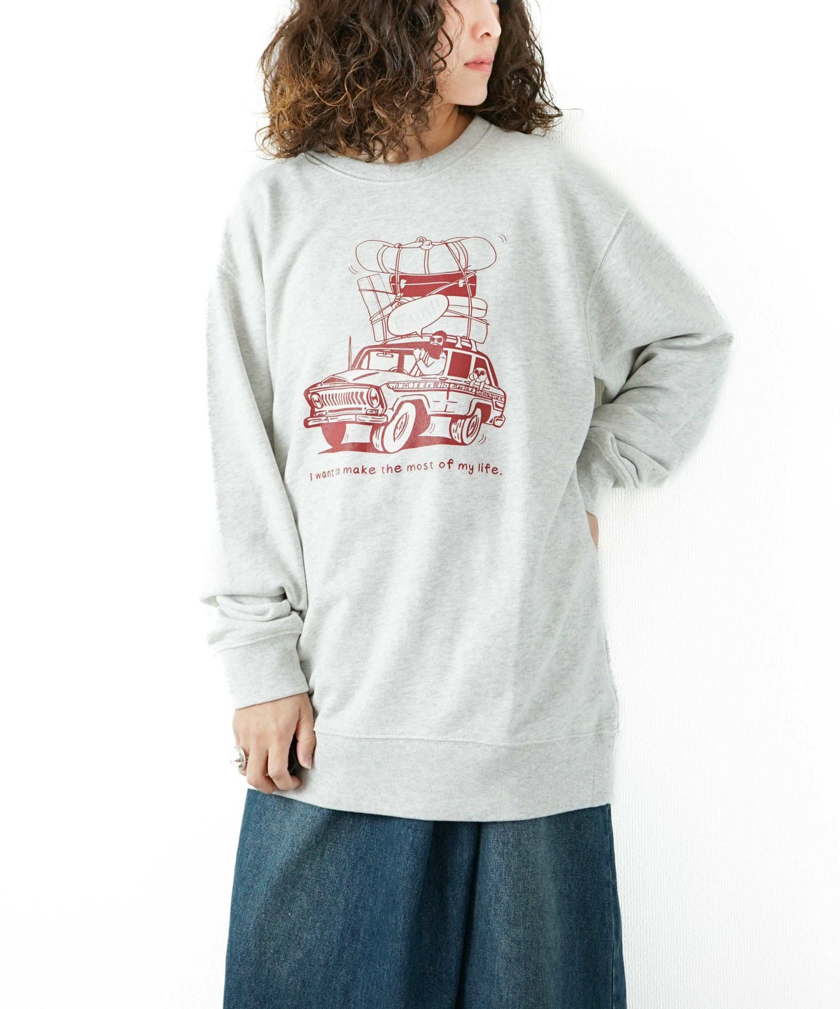 FUN｜OjisanCar スウェット(CAR) [[F-25070553]][D]