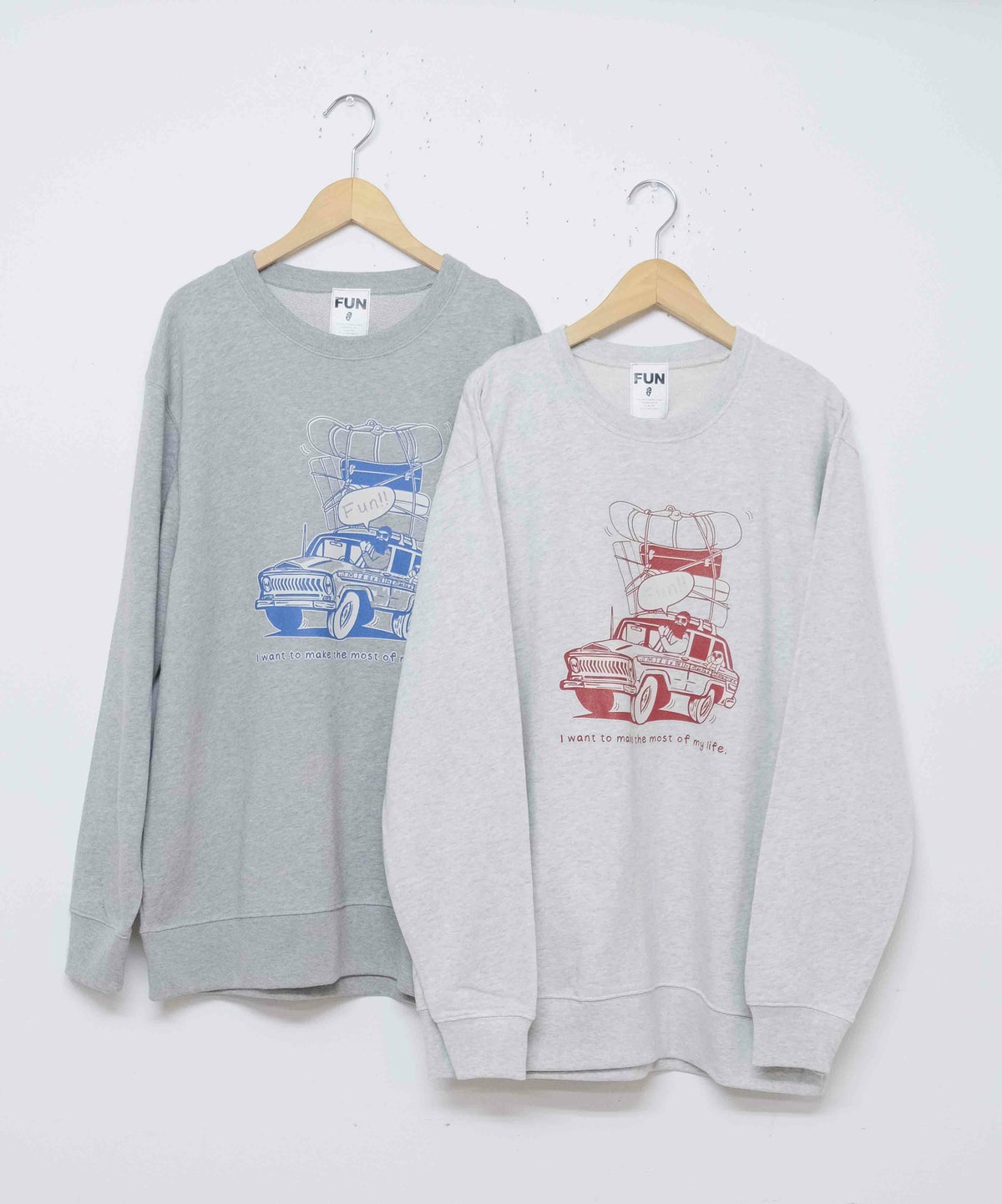 FUN｜OjisanCar スウェット(CAR) [[F-25070553]][D]