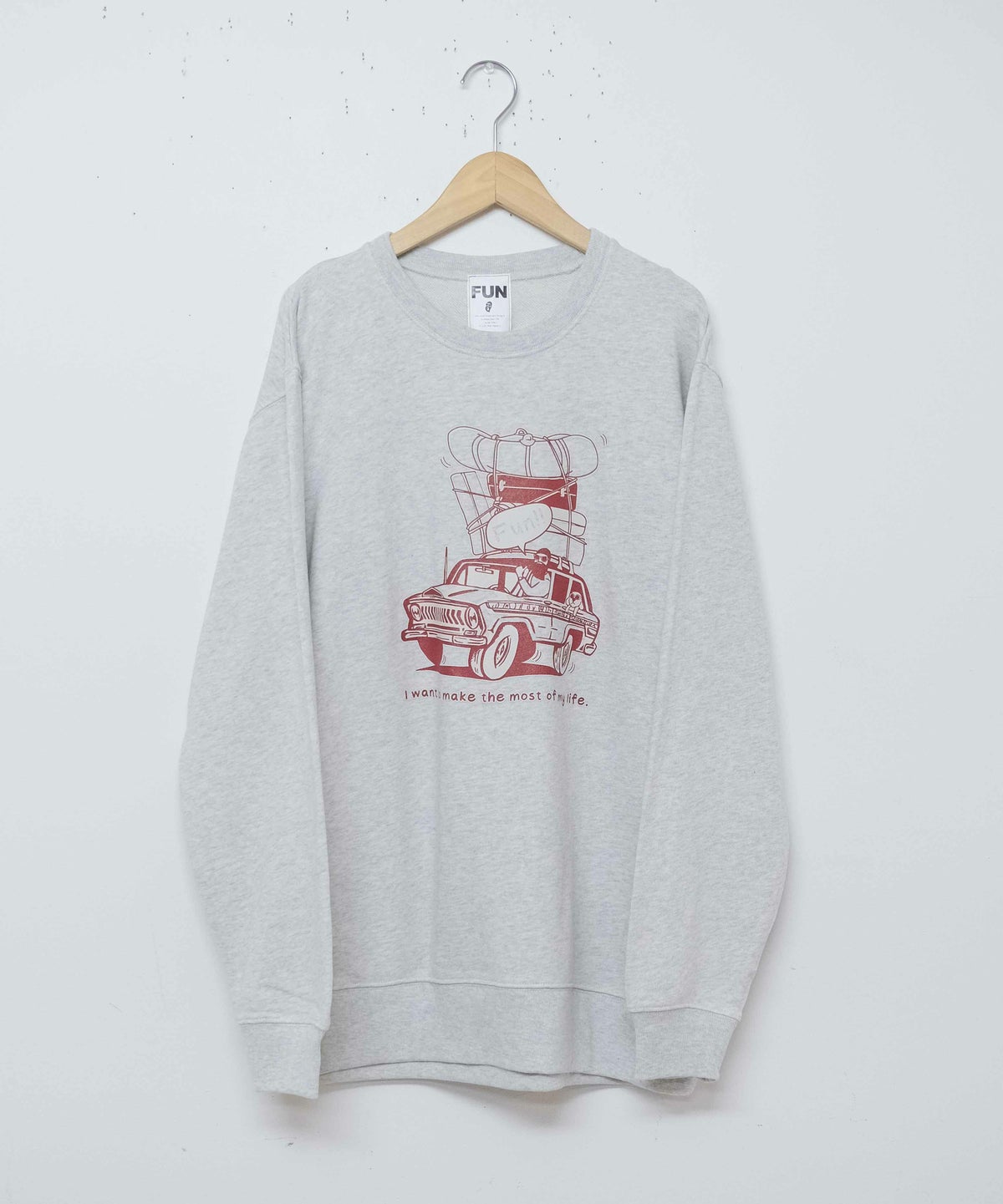 FUN｜OjisanCar スウェット(CAR) [[F-25070553]][D]