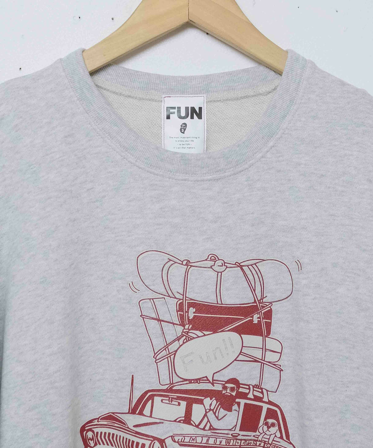 FUN｜OjisanCar スウェット(CAR) [[F-25070553]][D]