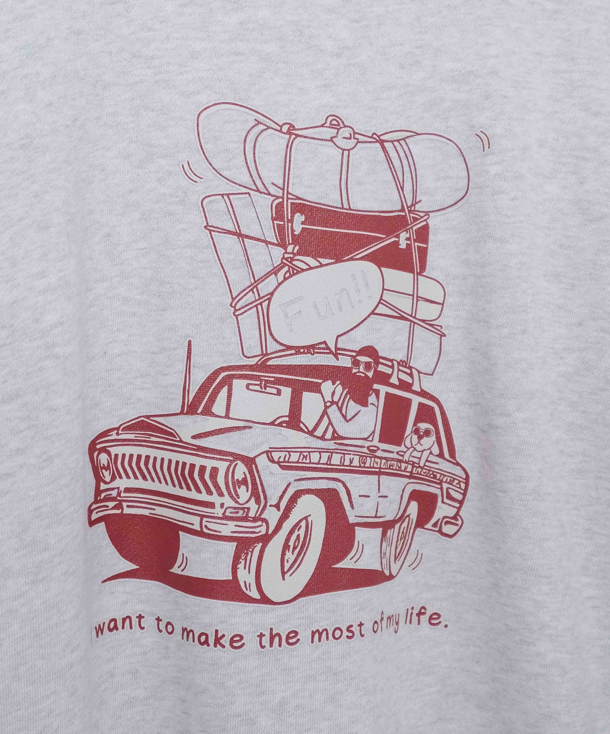 FUN｜OjisanCar スウェット(CAR) [[F-25070553]][D]