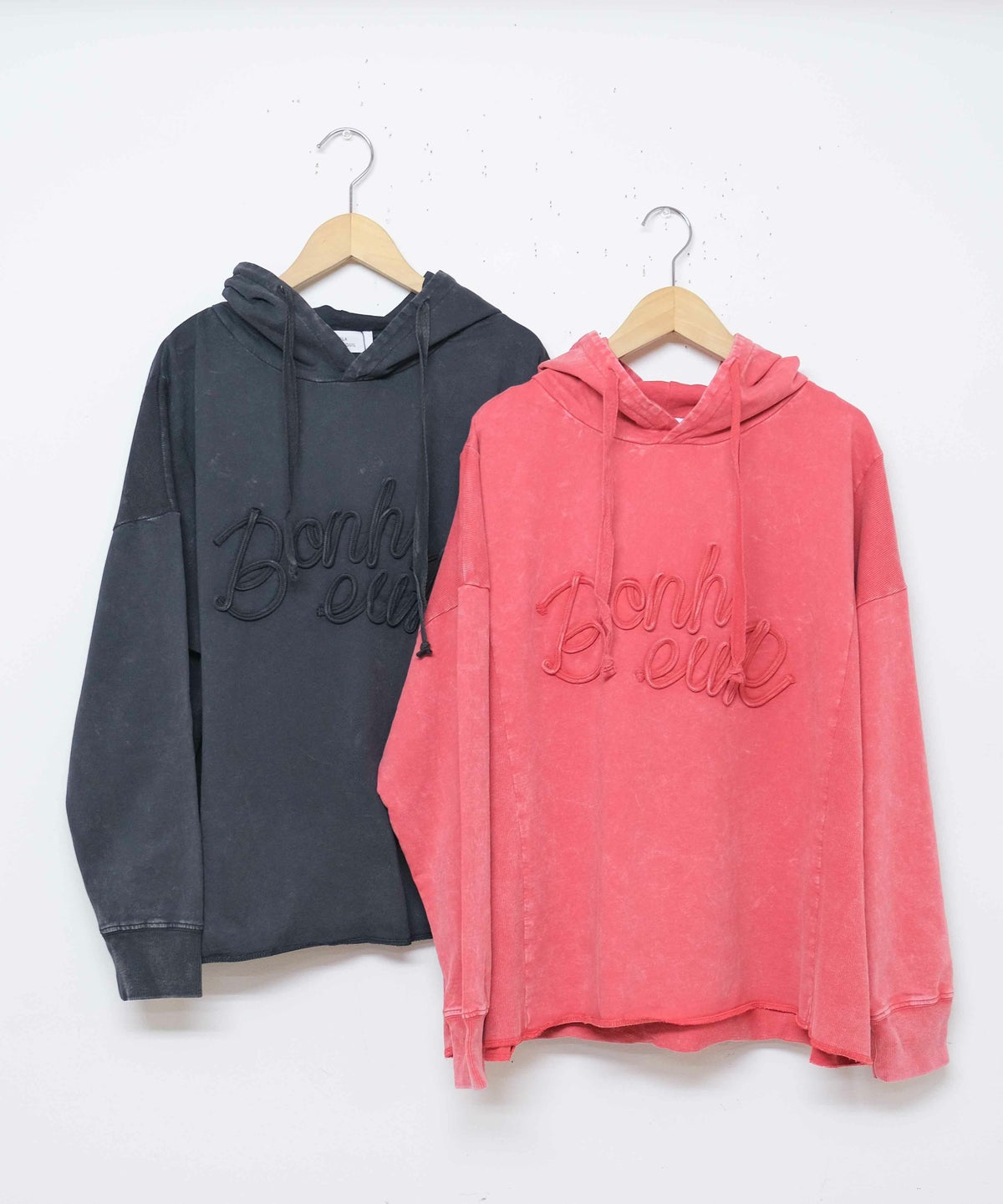 KAKELA & TRANQUIL｜コード刺繍ロゴフーディー [[12509-337-10]][D]