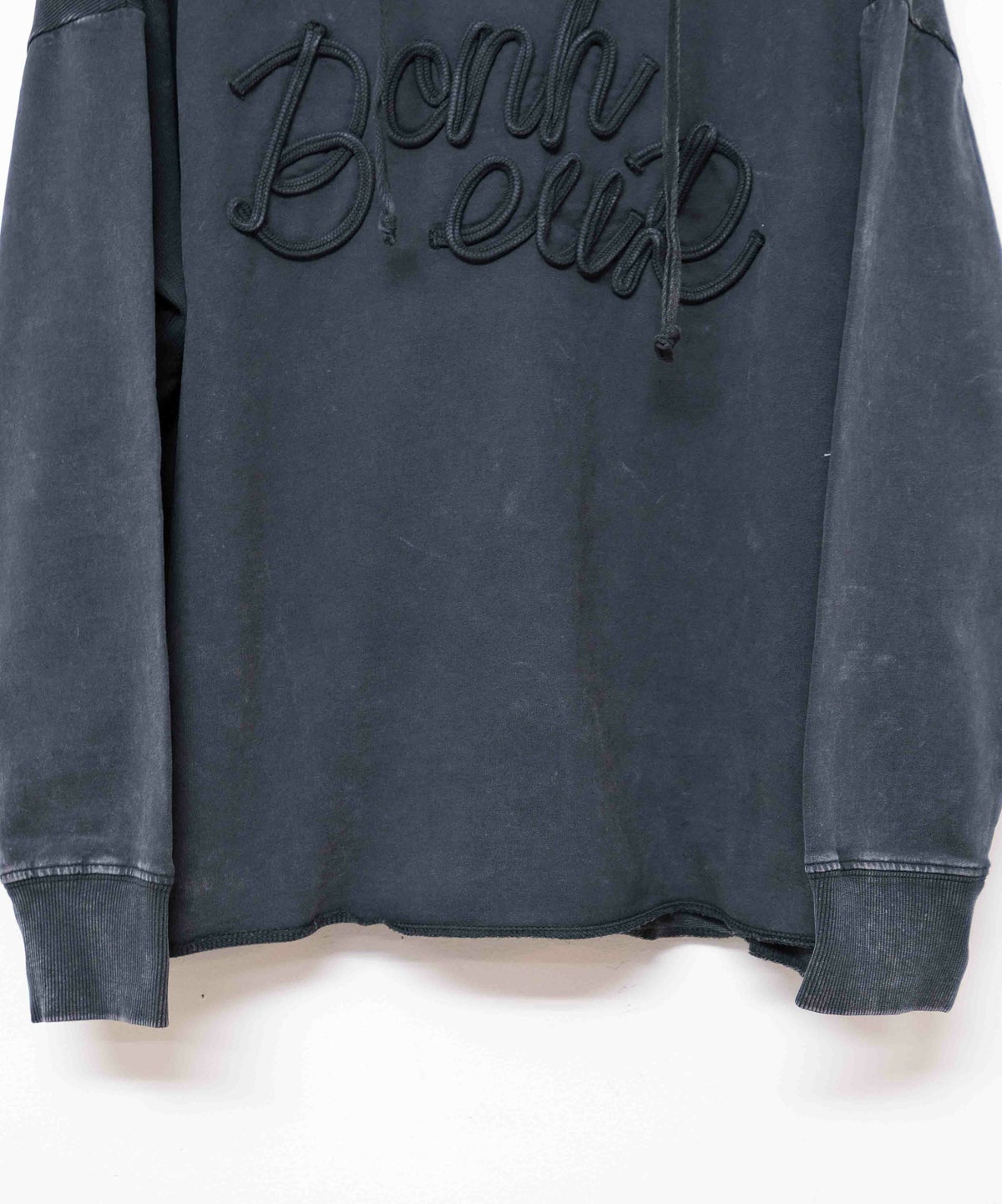 KAKELA & TRANQUIL｜コード刺繍ロゴフーディー [[12509-337-10]][D]