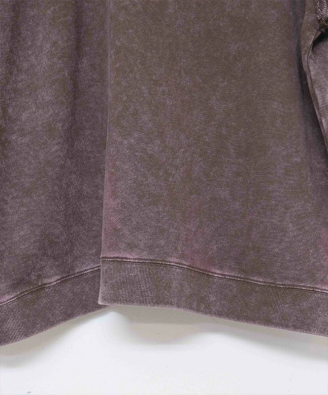 KAKELA & TRANQUIL｜共生地ロゴ切り替えスウェット [[12509-339-10]][D]