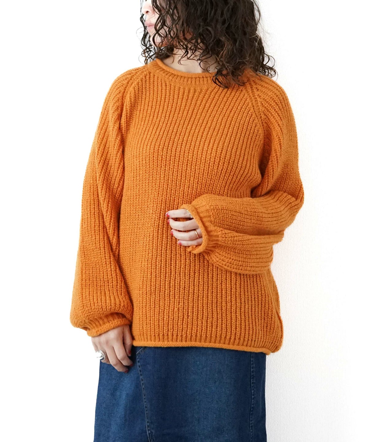 day standard｜カラフルざっくりニット [[10-01-67625]][D]