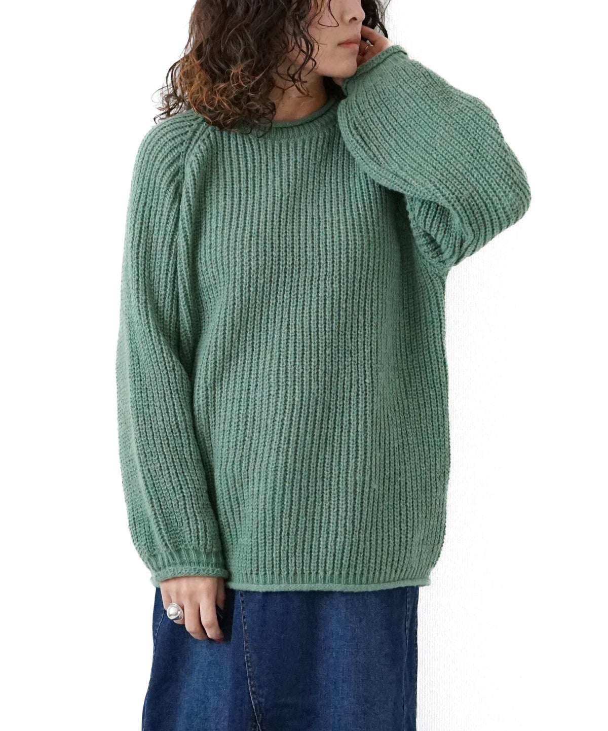 day standard｜カラフルざっくりニット [[10-01-67625]][D]