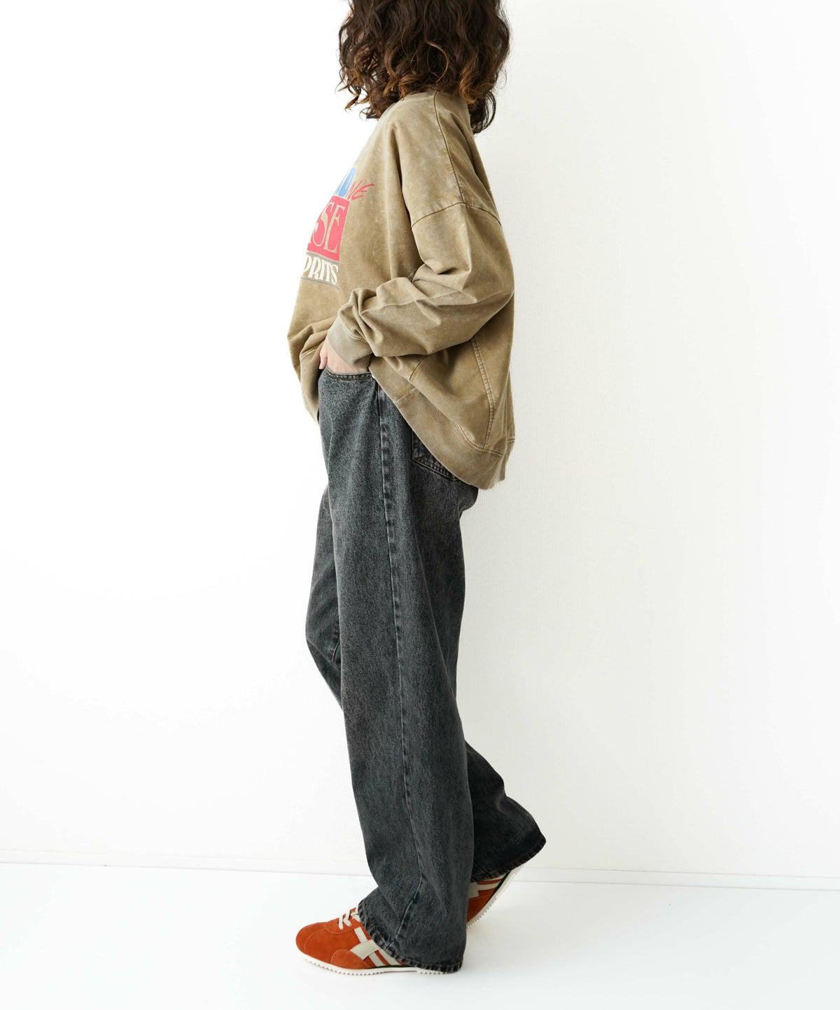 day standard｜ストレートデニム [[day-007-bk]][D]