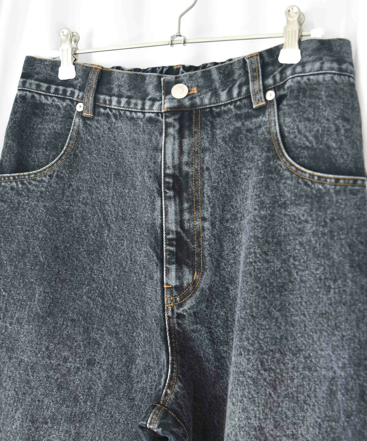 day standard｜ストレートデニム [[day-007-bk]][D]