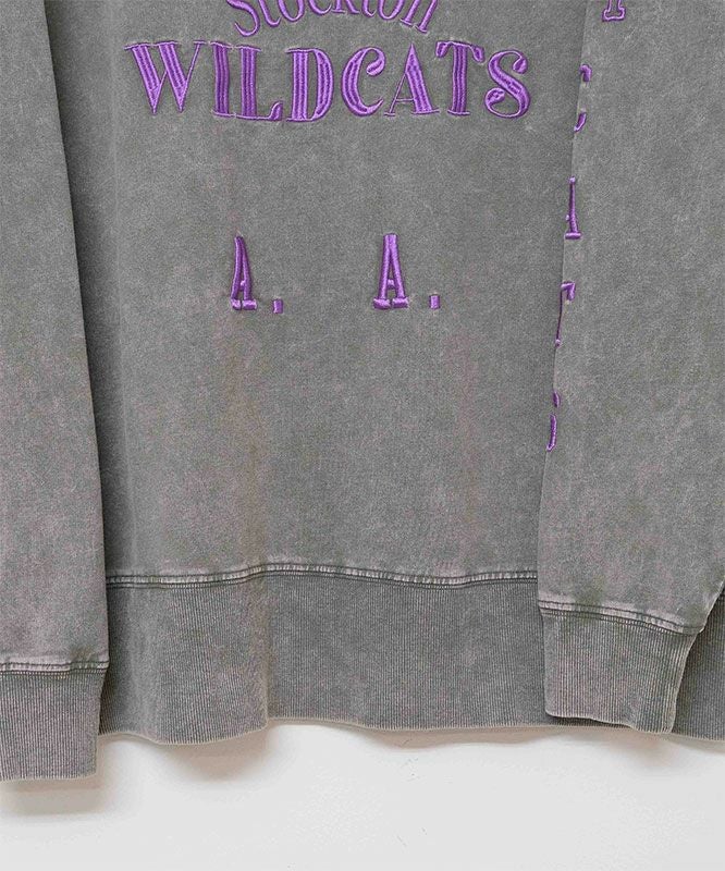 KAKELA & TRANQUIL｜ロングスウェット刺繍ロゴ [[12510-366-10]][D]