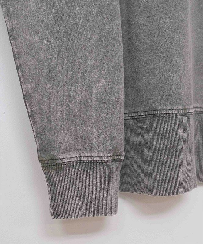 KAKELA & TRANQUIL｜ロングスウェット刺繍ロゴ [[12510-366-10]][D]